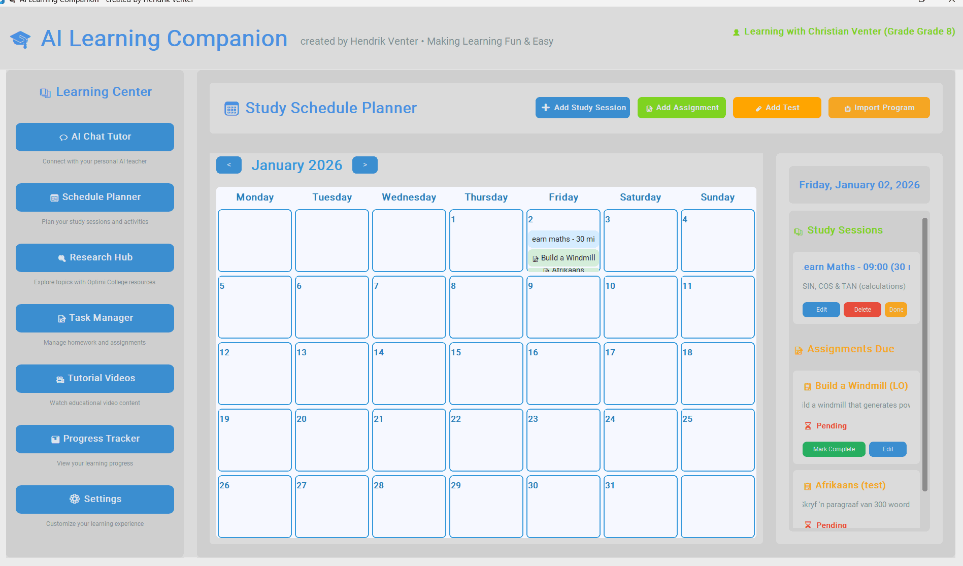 AI Learning Companion